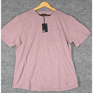 PAIGE Kenneth Crew Hazy Orchid Cotton Pocket T Shirt Men's Size XXL  NWT
